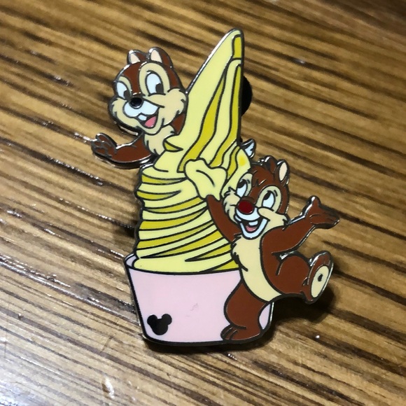 Disney Other - Disney Chip & Dale Dole Whip Hidden Mickey Pin 3 of 4 Magic Kingdom 2006